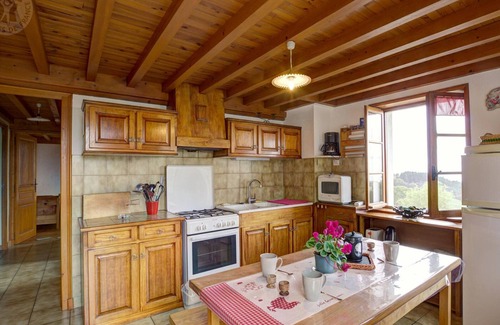 Saint-Bonnet-le-Courreau Cottage | Renovated cottage with fireplace and garden 15 km from ski slopes