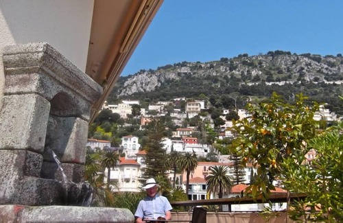 Beaulieu-sur-Mer Apartment | Renovated apartment, top floor, sea view, landscaped terrace 40m2,