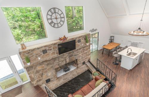 Waynesville House | Renovated Barn in the woods for a fun retreat