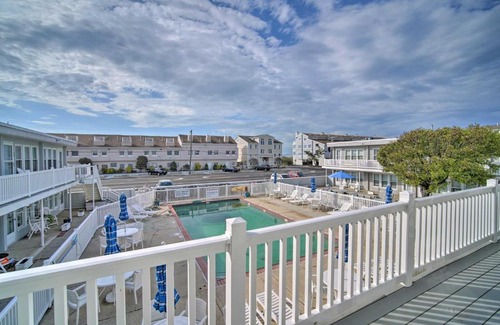 Brigantine Apartment | Renovated Brigantine Condo, Steps to Beach!