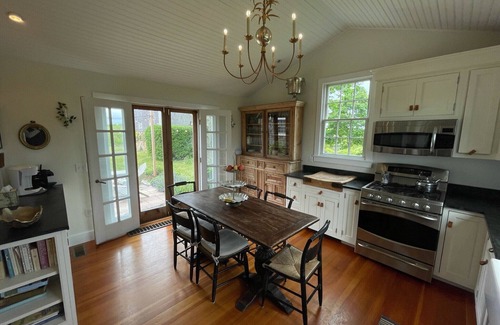 Block Island House | Renovated Home & Finished Barn both w/AC, 2.6 acres, swimming hole on property