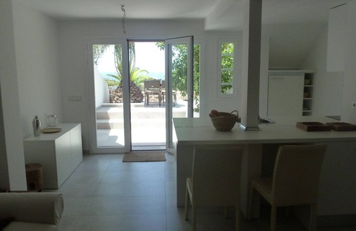 Sant Josep de sa Talaia Ski Chalet | Renovated modern seafront house with sublime sea views and direct sea access