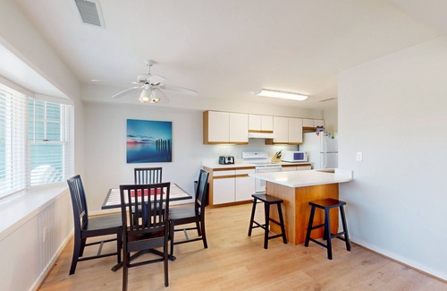 Buxton House | Renovated, ocean-view townhouse with pool, W/D & AC - dog-friendly