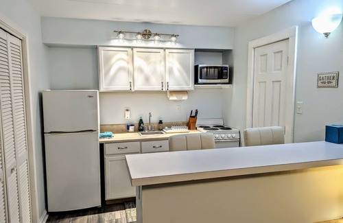 Northeast Virginia Beach Apartment | Renovated Oceanfront building, Boardwalk, Pool, Beach, Kitchen, studio for 3