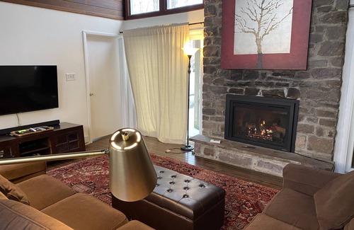 Locust Lake Village House | Renovated Pocono Lake House Getaway w/ Golf Cart, Fireplace, Kayaks