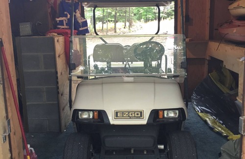 Locust Lake Village House | Renovated Pocono Lake House Getaway w/ Golf Cart, Fireplace, Kayaks