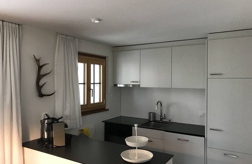 Adelboden Ski Chalet | Renovated, quiet 3-room apartment with wonderful views of the mountains