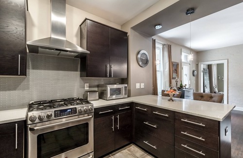 Merion Village House | Renovated Single Family Home w/2 Full Baths, EV Garage & walkable to restaurants
