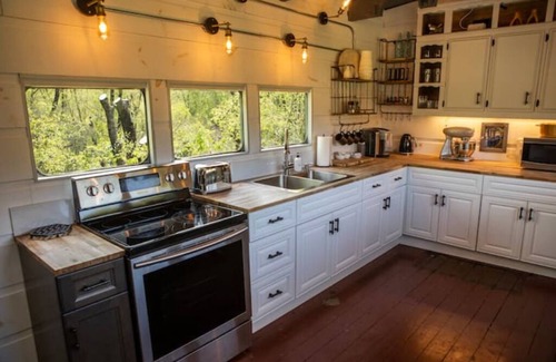 Maryville House | Renovated Train Car Tiny Home Near Smoky Mountains