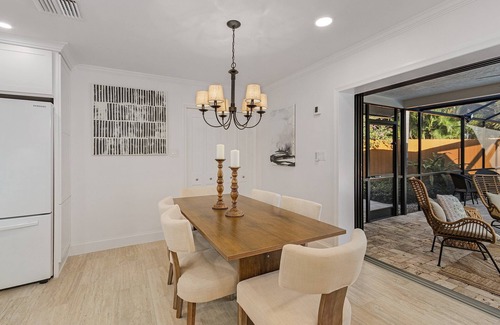 Moorings Villa | Renovated Villa less than 1 mile to beach with Pool & Spa! Dog Friendly!