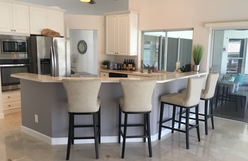 Marco Island House | Renovated Waterfront Home -5Minute walk to Beach- sunsets& Marco Sq restaurants