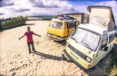 Le Grand-Village-Plage House | Rental Combi Vw vintage fitted out all comfort île Oléron au bord de l'eau 4 to 6