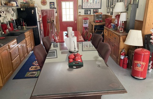 Thornton House | Replica firehouse with large game room, close to hiking and skiing