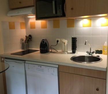 Aulus-les-Bains Apartment | Residence du Grand Hotel Studio 205