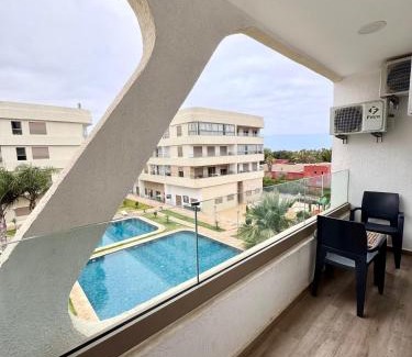 Oulad Khallouf Apartment | Residence Garden Paradise plage luxe