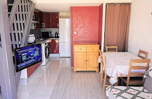 Leucate Villa | Residence Grande Bleue - VILLA T1 CAB MEZZ 6 sleeping accommodations PORT LEUCATE