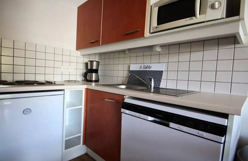 Puy-Saint-Vincent Apartment | Residence Hameau Des Ecrins - HEA706 - APARTMENT 1 ROOM + COIN MONTAGNE WITH BALCONY