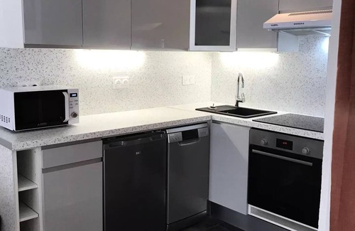 Valloire Apartment | Residence Le Praz - Studio cabin 4 people 2* exposed South