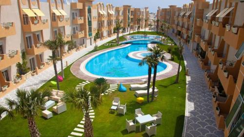 Port El Kantaoui Apartment | Residence Les Dunes POOL VIEW 3 Bedroom Apartment