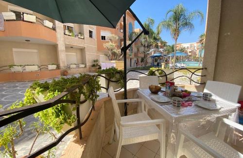 Port El Kantaoui Apartment | Residence Les Dunes POOL VIEW 3 Bedroom Apartment