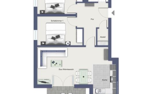 Heiligendamm Apartment | Residenz von Flotow Wohnung 01