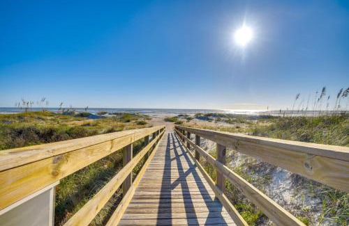 St. Augustine Beach Apartment | Resort Condo Steps to Beach Snowbirds Welcome!