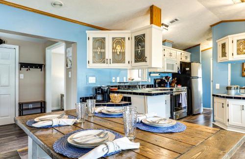 Elberta House | Resort Dock and Boat Ramp Home with Wolf Bay Access