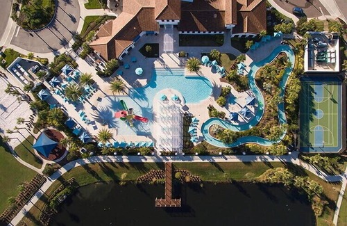Four Corners House | Resort house Private Pool Hot Tub Theater Very Close to Clubhouse! Free HT heat