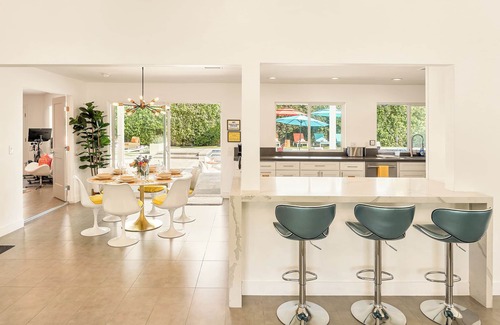 Palm Springs House | Resort Living! Outdoor Kitchen | Fire Pit | 4BR/4BA | 🌴