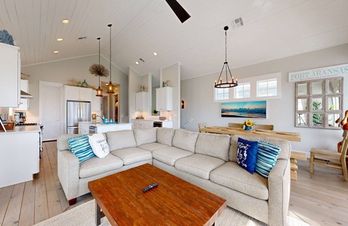 Port Aransas House | Resort Pools, Golf Cart Boardwalk to Beach, Outdoor Seating
