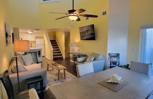 Port Canaveral Condo | Resort Style 2BD/2B Townhome with Ocean Views and Pool!