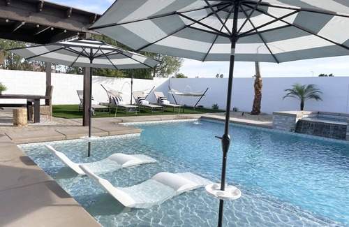 Indio House | Resort style home with saltwater pool & spa!