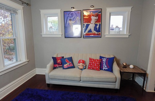 The Gate Apartment | Retro Baseball Downtown STL Apartment