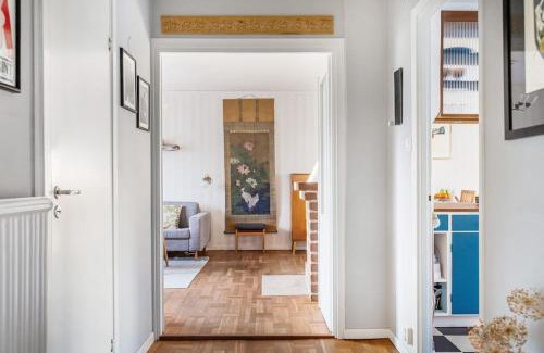 Bagarmossen Apartment | Retro Retreat with Modern Comforts