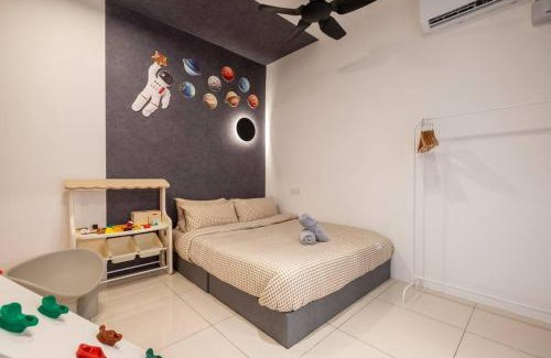 Kuala Lumpur Apartment | RetroJazz Kids House 15pax 4Room