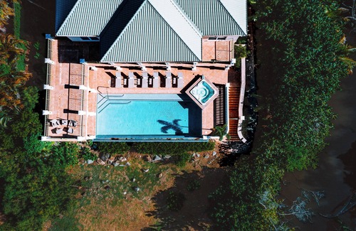 Contant Farms Villa | Revel in Timeless Luxury at this RARE Beachfront 4-Bedroom Villa on St. John