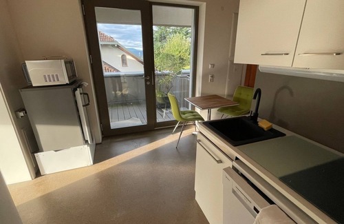 Laufenburg Apartment | Rhine view apartment Laufenburg, panorama apartment, carport, KONUS=Bus+train free of charge