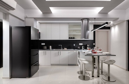 Ixia Apartment | Rhodes Skyline Suite - 3 Bedroom with inDoor Jacuzzi and Sea View