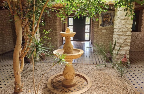 Sidi Kaouki Villa | Riad Ahlam villa with swimming pool surrounded by argan trees