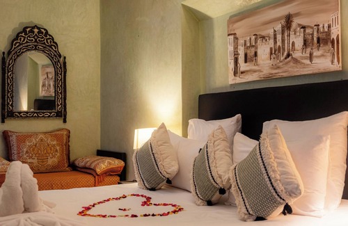 Riad Zitoun Jdid House | Riad Amegrad Double room Chamaas