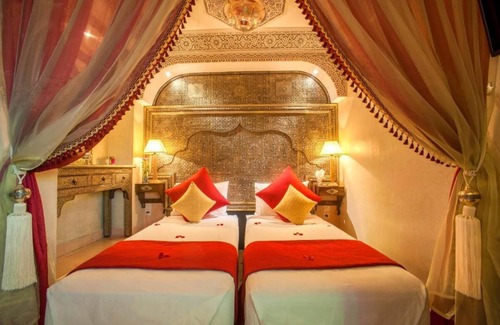 Riad Zitoun Jdid Bed & Breakfast | Riad Anabel - Bougainvillier Double