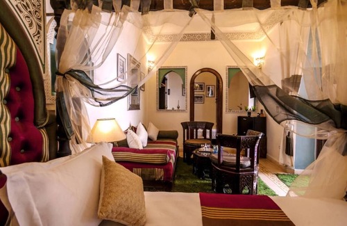 Riad Zitoun Jdid Bed & Breakfast | Riad Anabel - Olive Triple suite