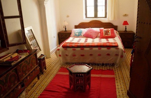 Tangier House | RIAD in the heights of the Medina of TANGIER, an incredible house- Bedroom 1