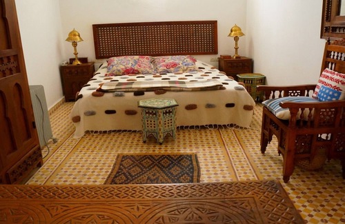 Tangier House | RIAD in the heights of the Medina of TANGIER, an incredible house- Bedroom 1