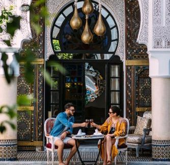 Ain Azlitan House | Riad Maison Bleue and Spa