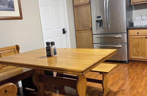 Covel House | Ride to the trails! Comfortable 5 bedroom house, large parking area!