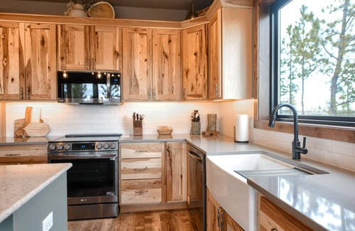 Lead Cabin | Ridgetop New 3800+ Sq. Ft. Lodge w/Hot Tub, Game Room, Paved Roads and More!