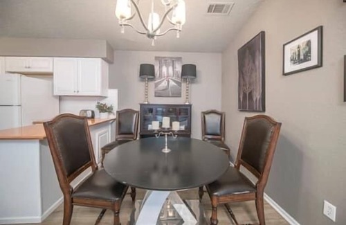 Midland House | Right at Home-Uptown Place with gated yard and covered parking