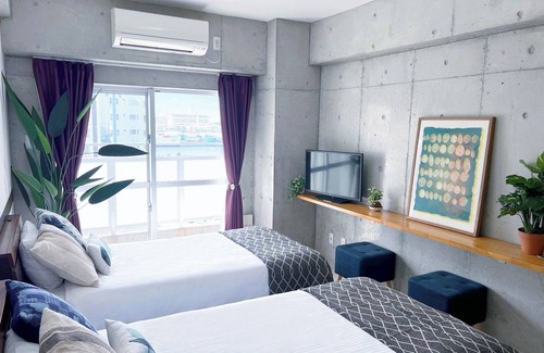 Tomari Hotel | Right in front of Tomarin Highspeed WiFi kitche/Naha Okinawa