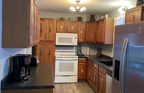 Rapid City House | Riley's Retreat Hot Tub and air conditioning!